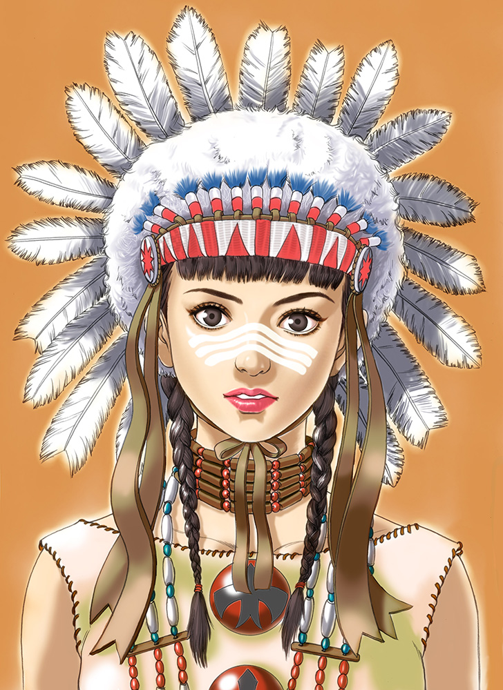 Cosplay of Native American