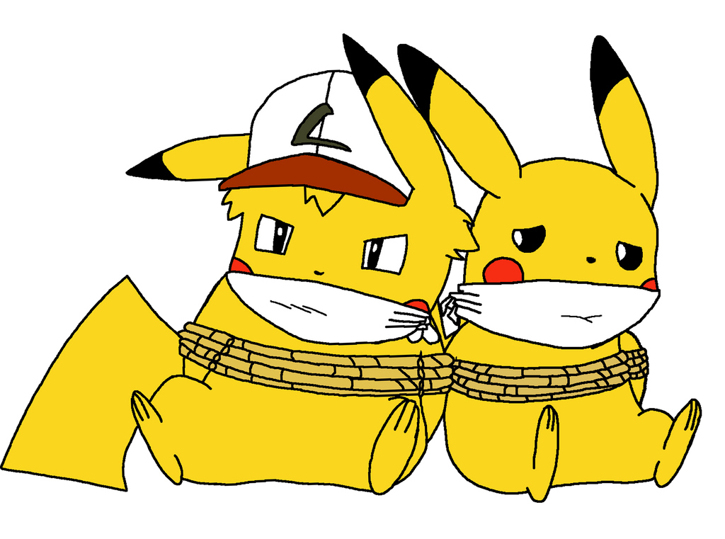 Pikachu Problems 2 pikachus 1 problem (vector) by soupcanz on DeviantArt