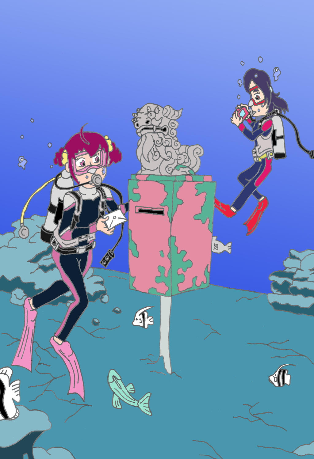 Deep Sea Tour by isaacyeap on DeviantArt