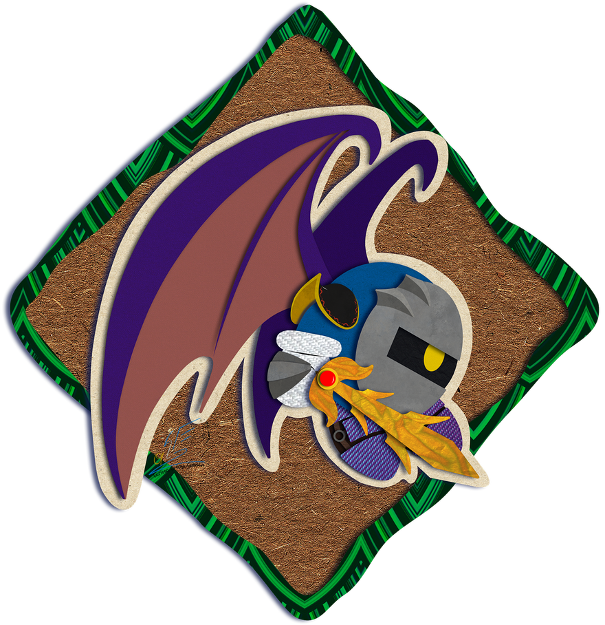 Paper Meta Knight by TricksterBlueJay on DeviantArt