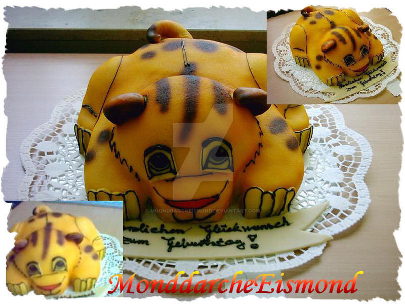 Disney-Simba-Baby Cake by MoondragonEismond on DeviantArt