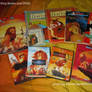 Lion King stuff Books and DVDs
