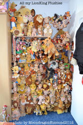 All my Lion King plushies - New Photo