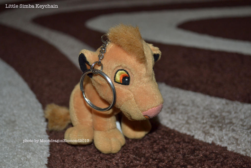 Simba Keychain - TLK by MoondragonEismond on DeviantArt