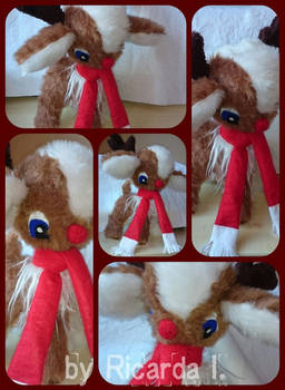 Rentier - Reindeer - Selfmade plush