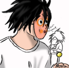 L with funny mask by The-Anime-Couple on DeviantArt L with funny mask by The-Anime-Couple on DeviantArt