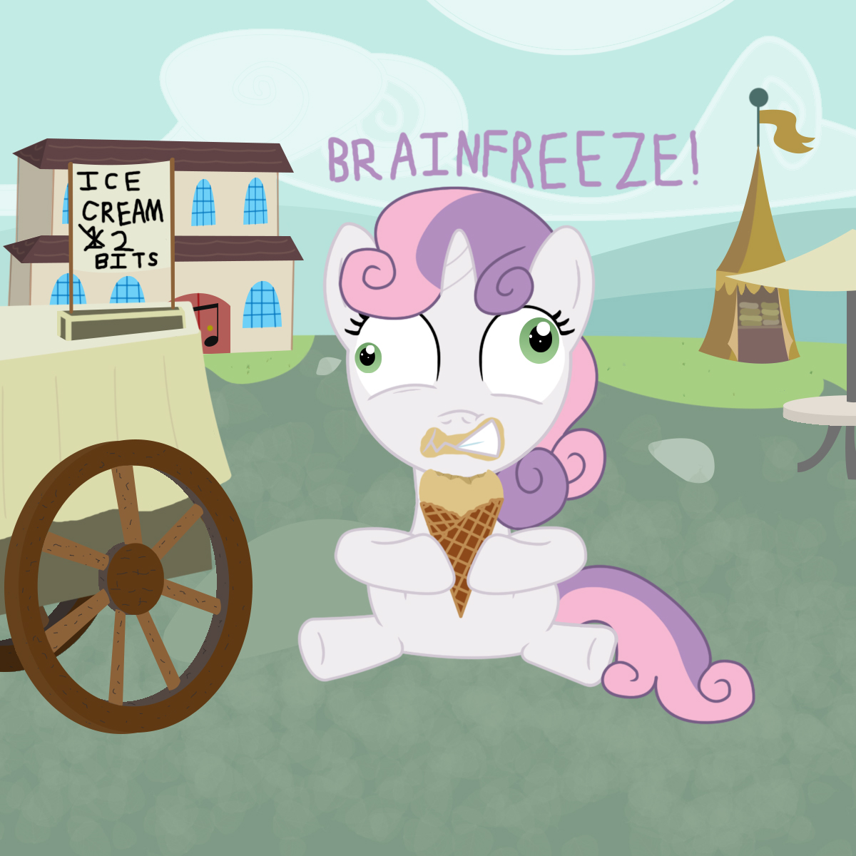 Sweetie Belle's Brainfreeze