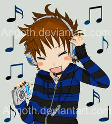 Chibi Arigoth and Ipod