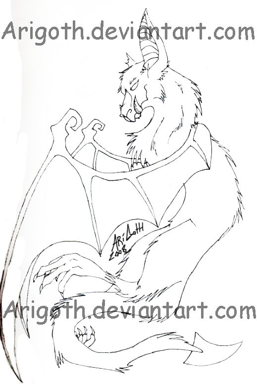 Vampire Bat Demon by Arigoth on DeviantArt