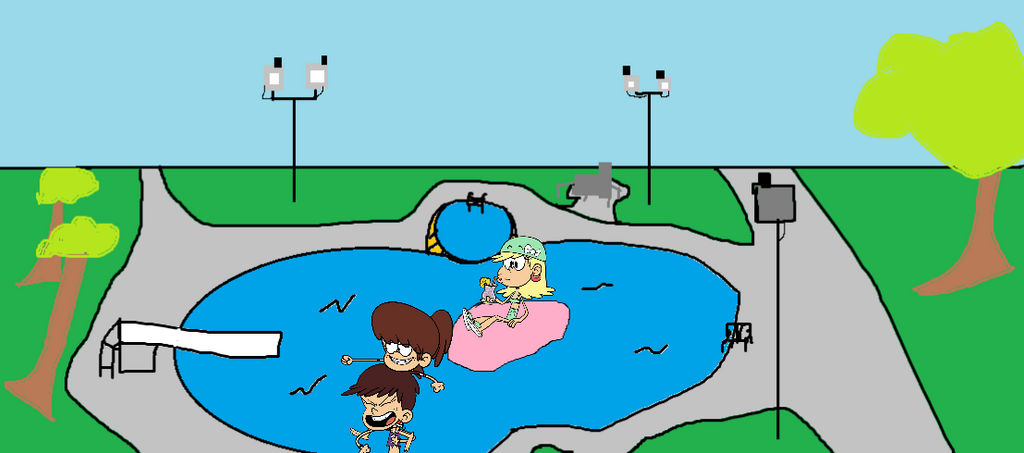 Day at the pool. by theawesomeguy98201 on DeviantArt