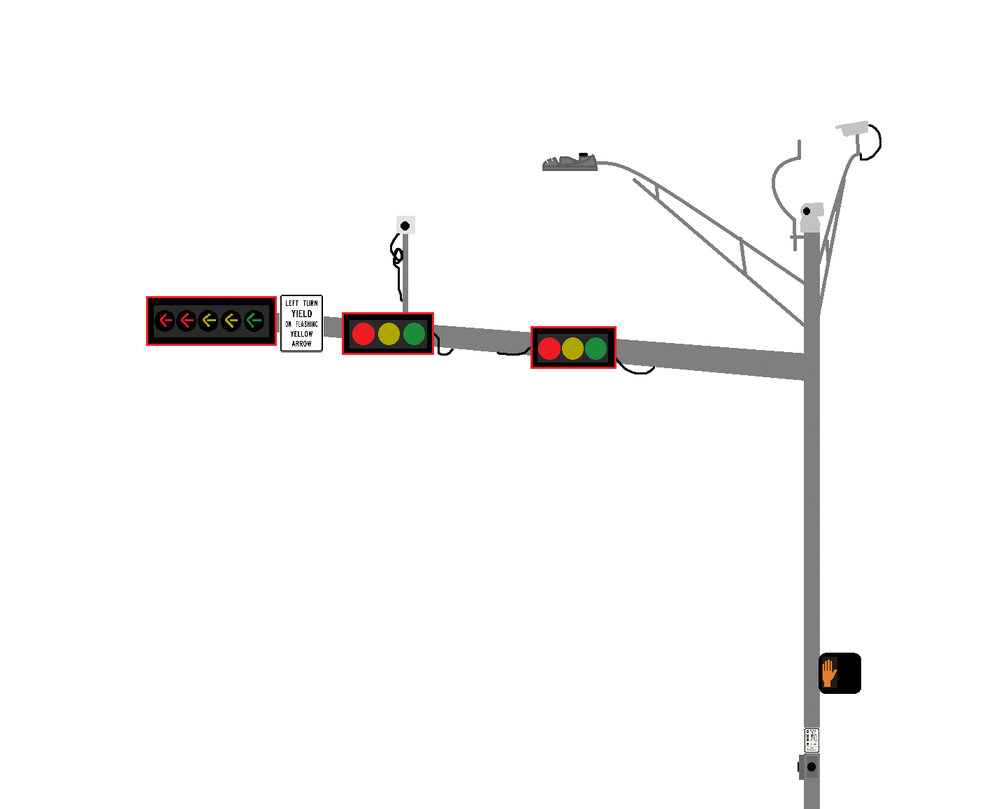 Flashing Yellow Arrow Traffic Signal Animation by theawesomeguy98201 on  DeviantArt