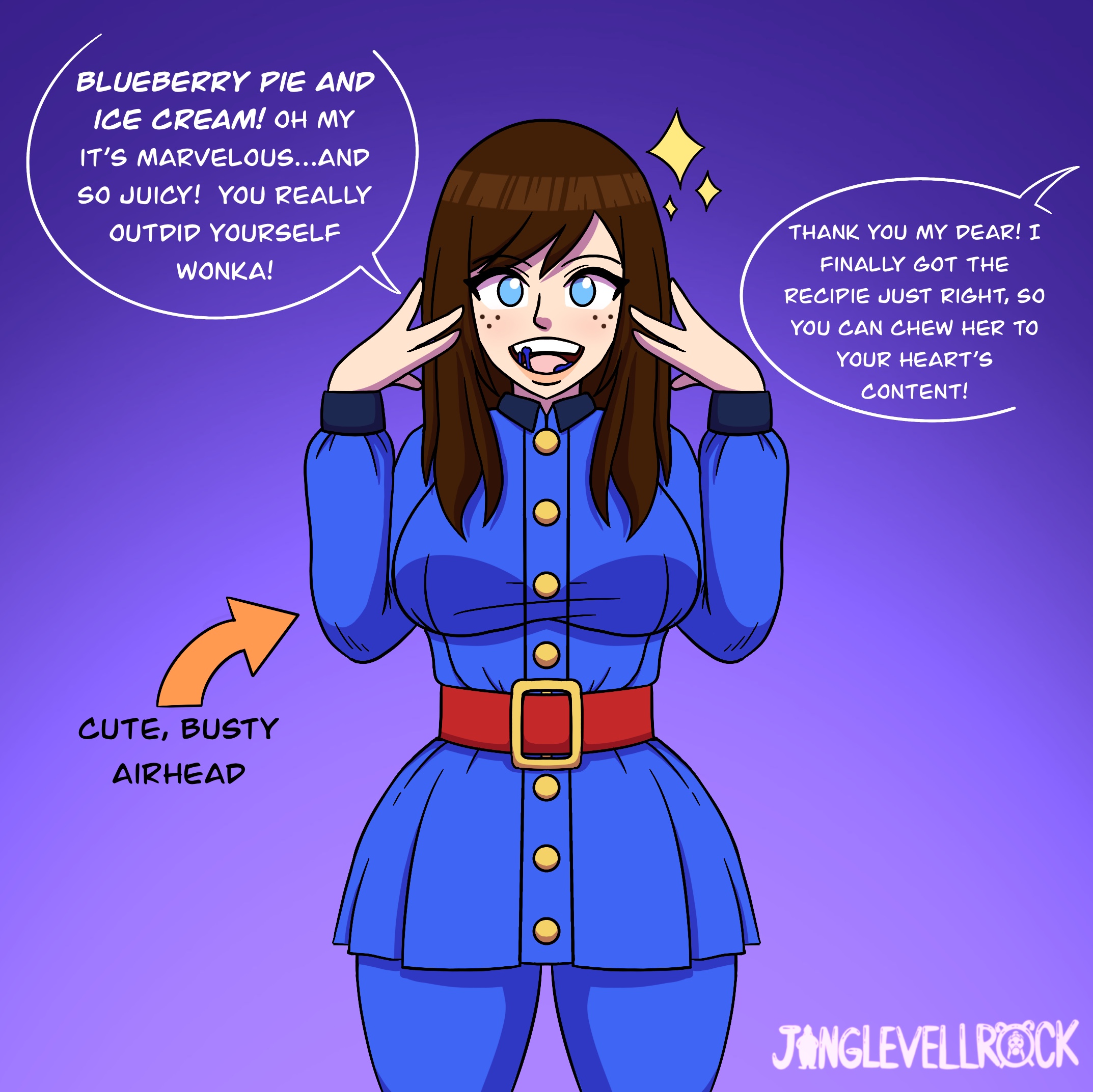 Blueberry Inflation Inosuke Incredible Blueberry Inflation! by Jinglevellrock on DeviantArt