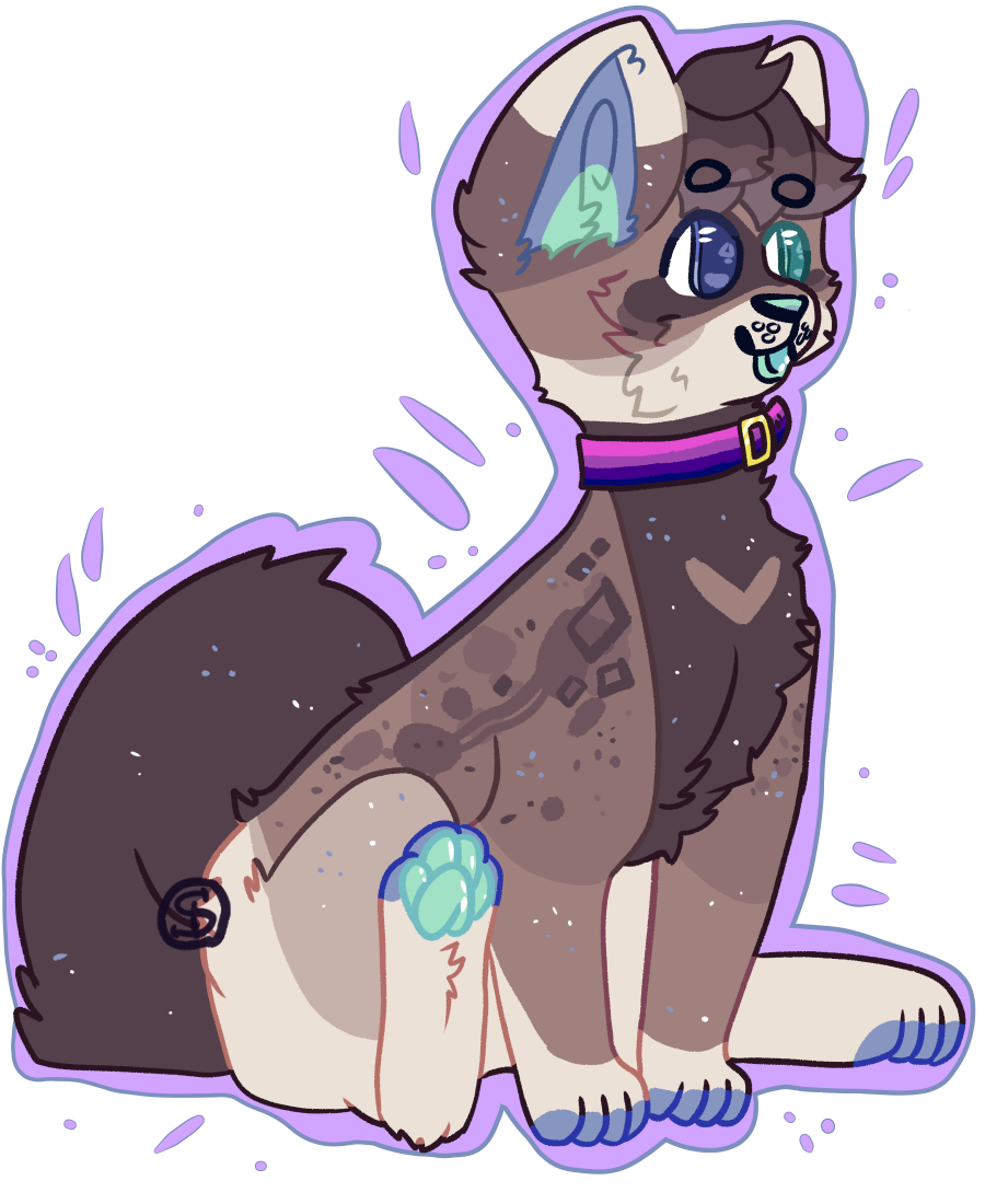 my sister likes emo dogs by muttpilot
