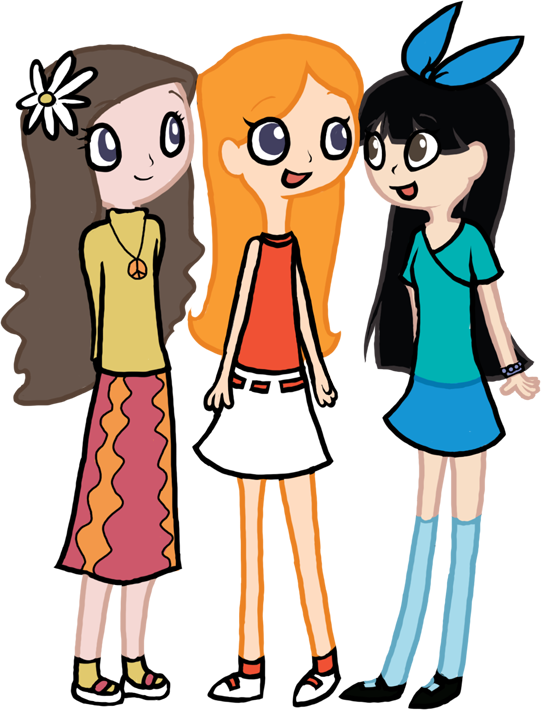 Jenny, Candace, and Stacy