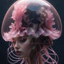 Portrait of a ghostly jellyfish#1