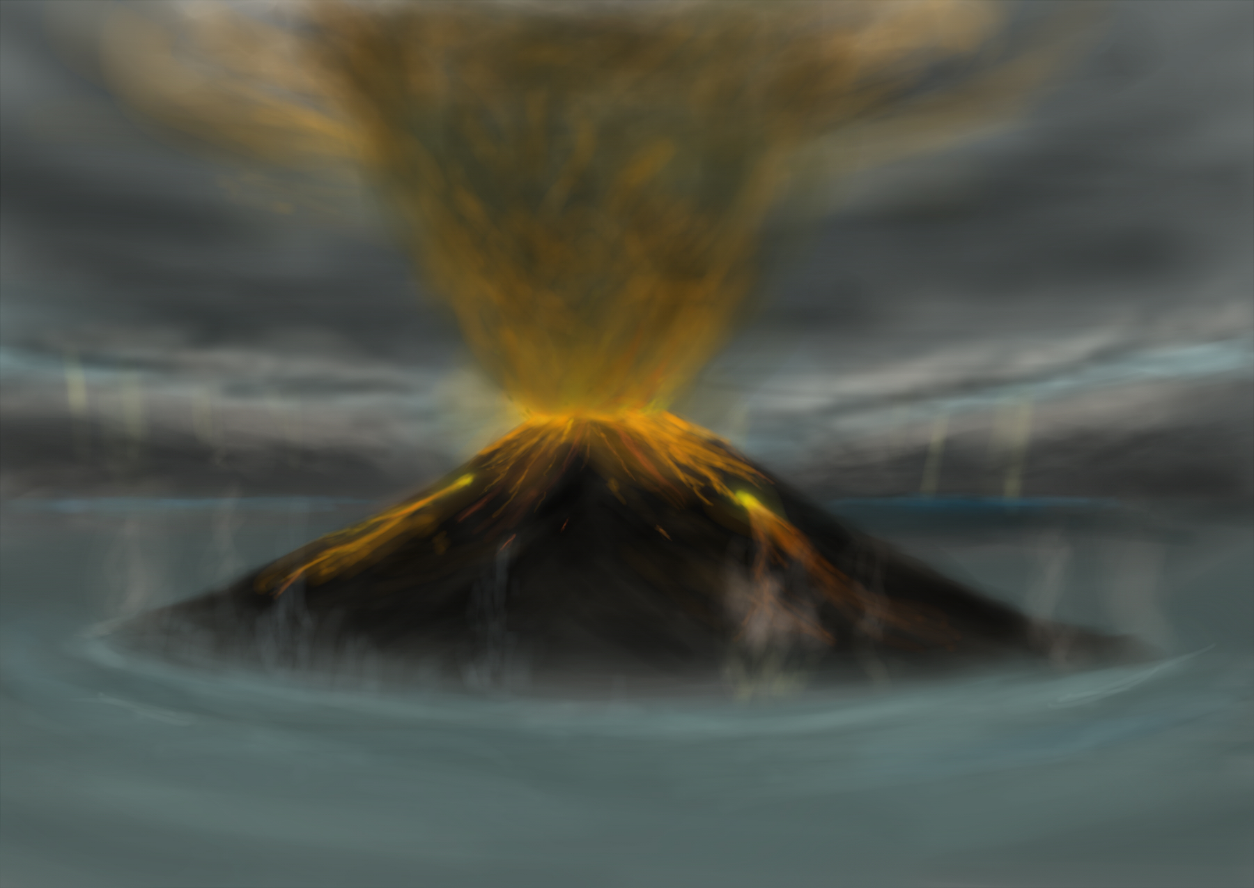 Volcano Deviantart Volcano by ThemeFinland on DeviantArt
