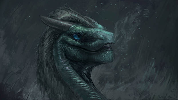 Boreal dragon hatchling