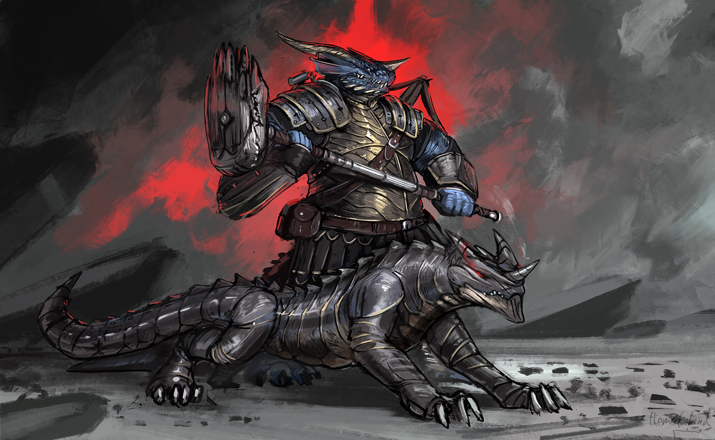 Dragonborn artificer [commission]