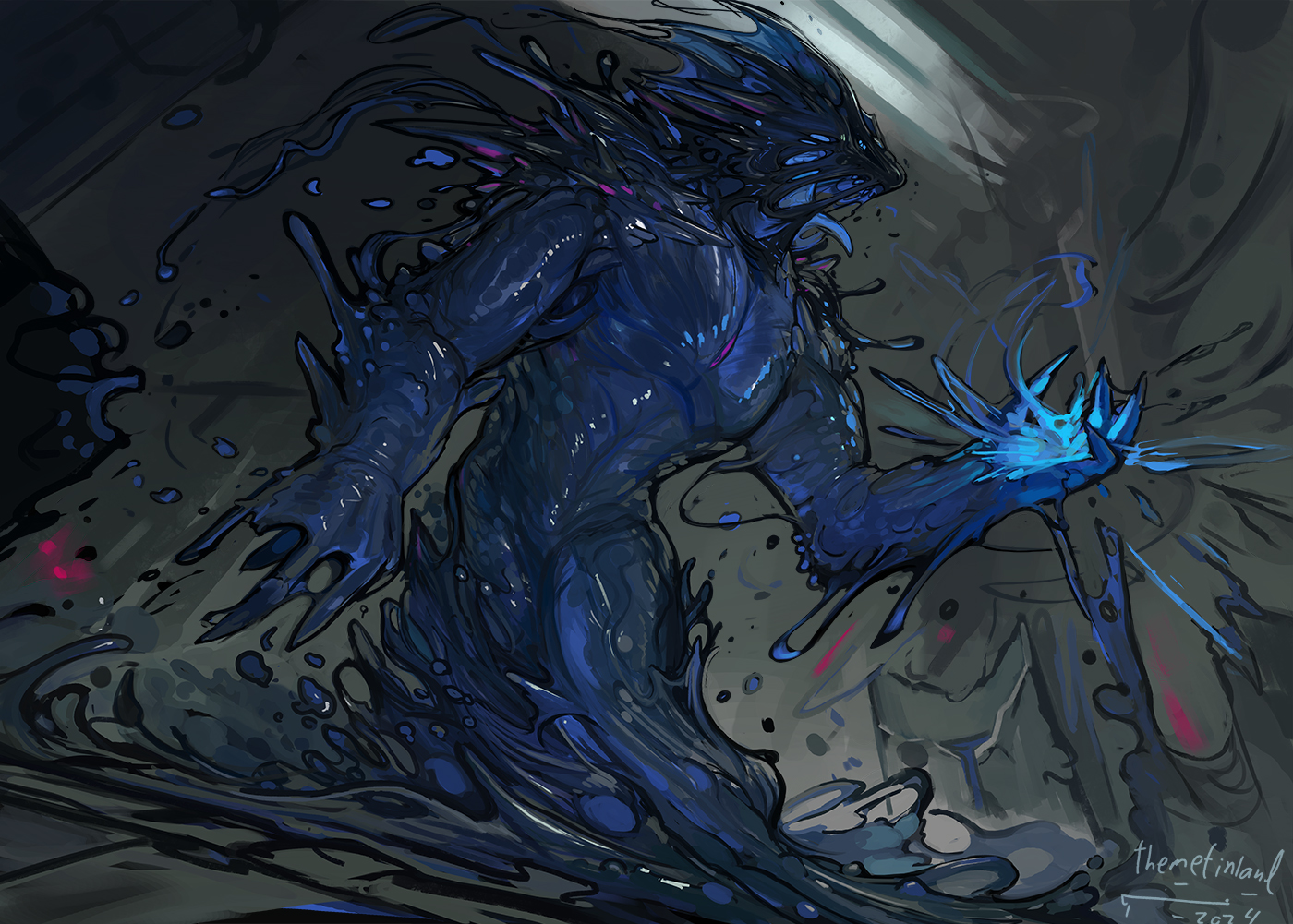 Metamorphic Demon Polymorphos, demon of polymorphing by ThemeFinland on DeviantArt