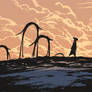 Bendy bois at sunset