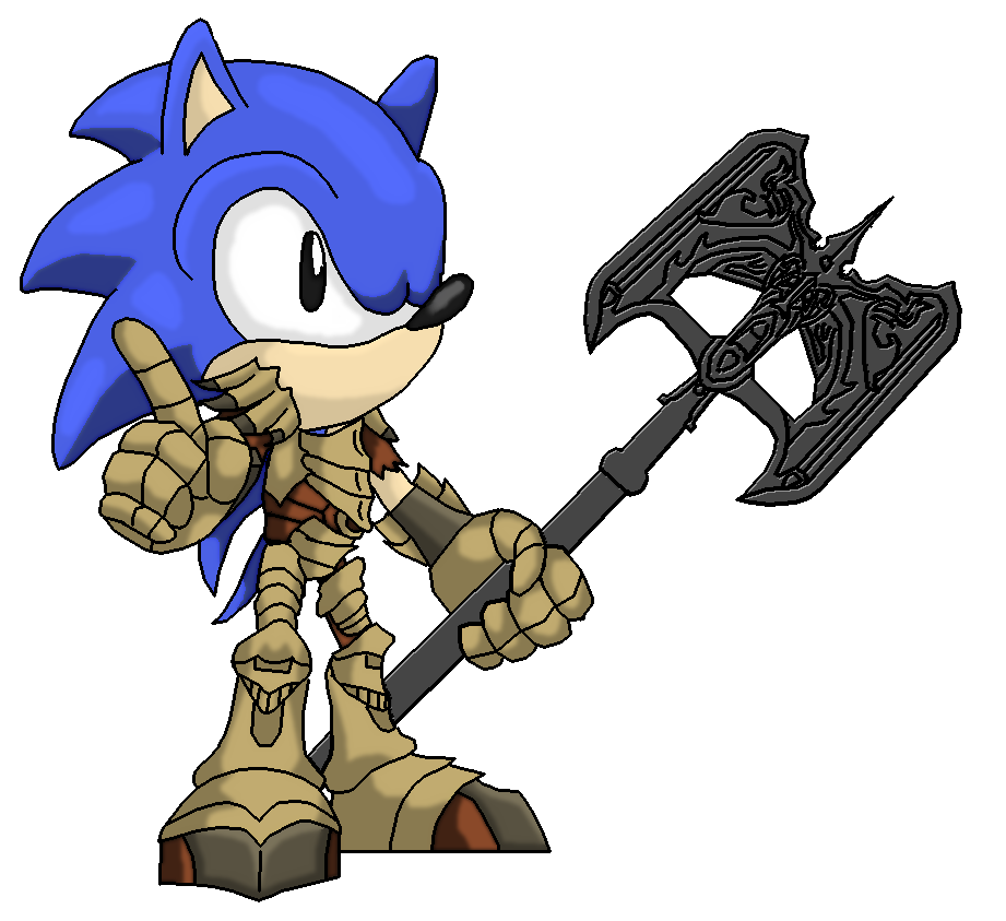 Sonic the Hedgehog: Skyrim Gear