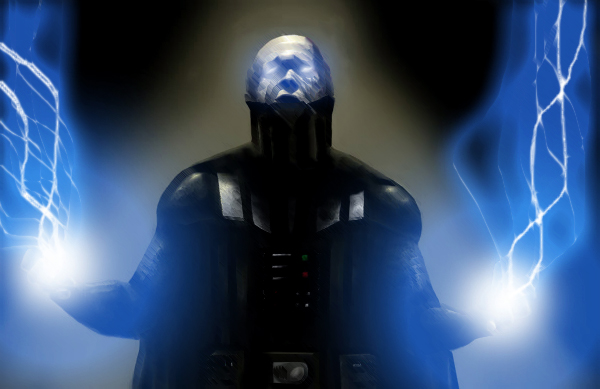 Darth Vader Force Lightning