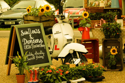 Flower shop stand