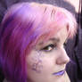 Purple Faerie Makeup 4