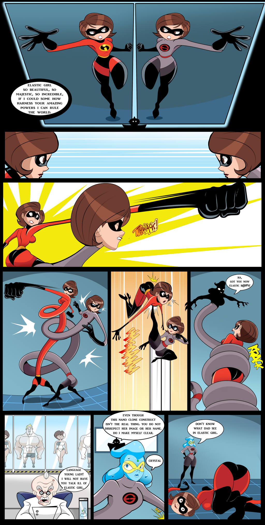 Mrs Incredible Vs Mrs Incredible By Waimbert On DeviantArt mrs-incredible-vs-mrs-incredible-by-waimbert-on-deviantart