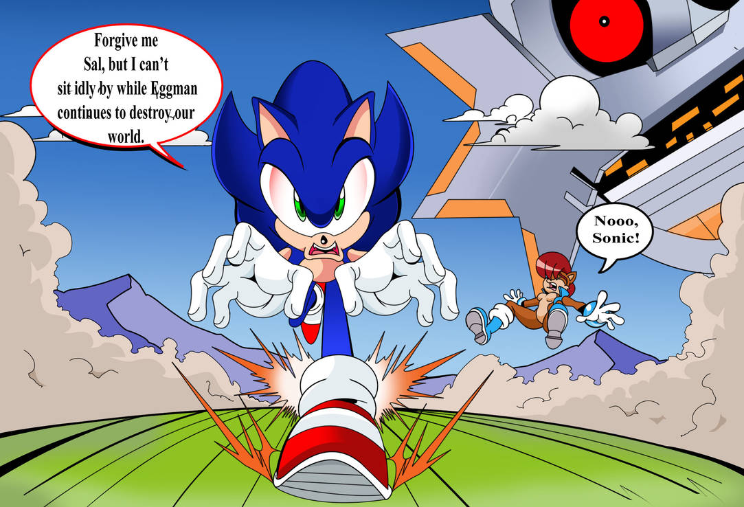 Sonic Rage! by Waimbert on DeviantArt