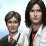 Young Remus and Sirius
