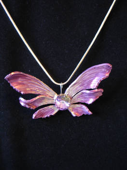 Lovely Gold and Pink Fairy Wings