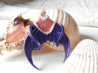 Pink and Purple Princess Fantasy Mermaid Fluke