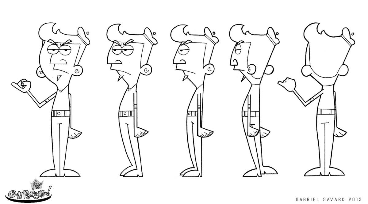 The Fairly OddParents Character Design by Gabcartoon on DeviantArt