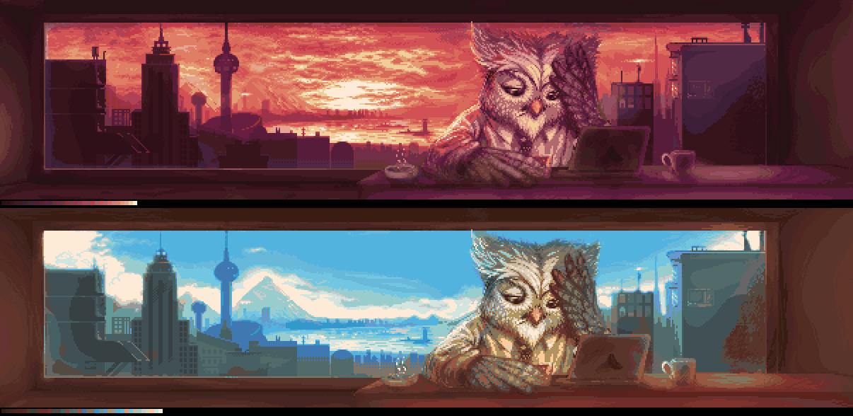 Shammy Owl Daylight by HealTheIll