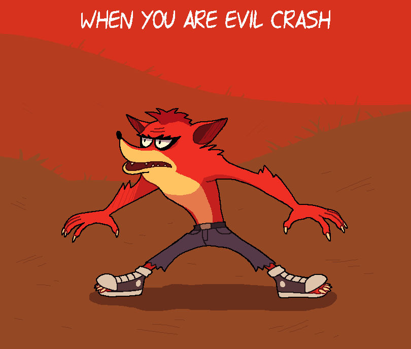 Evil Crash Card by ARTMAN22 on DeviantArt
