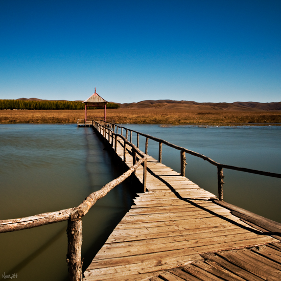 wooden pagoda