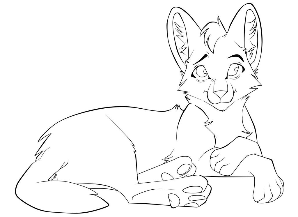 Fur Outline By FireTits On DeviantArt