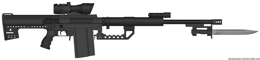 Mg2000 Rifle M2000 Battle Rifle by ZehFox on DeviantArt