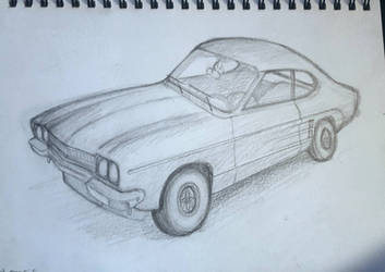 Ford Capri sketch