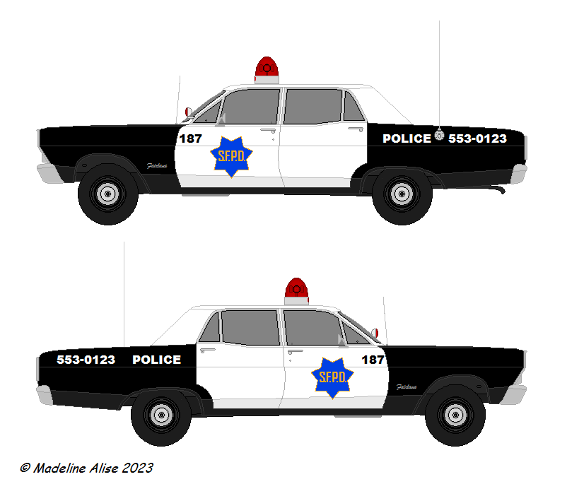 1966 Ford Fairlane 300 San Francisco Police by MedGirl320 on DeviantArt