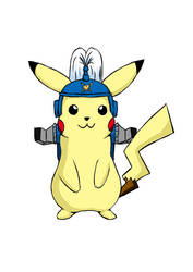 Pikachu, the Thunder Warrior