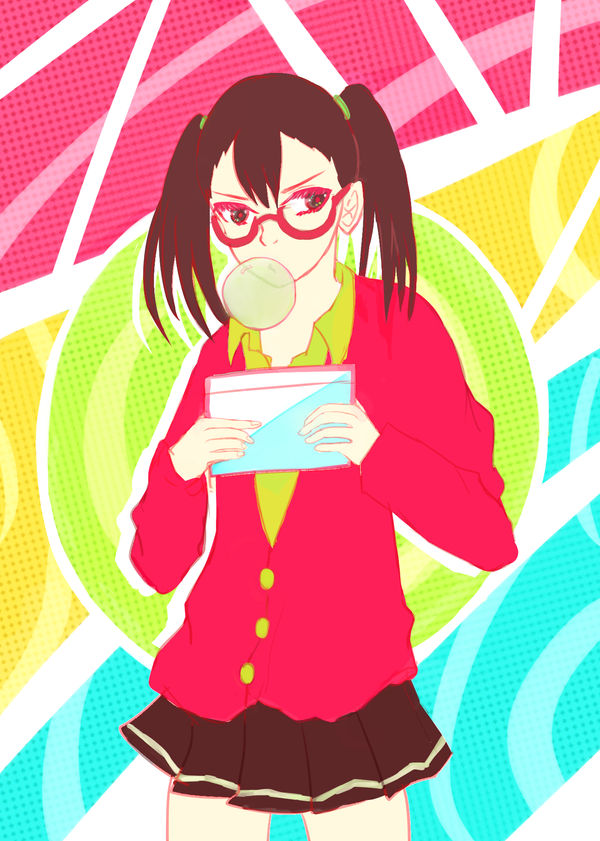 raspberry monster by bottlesofhappiness on DeviantArt