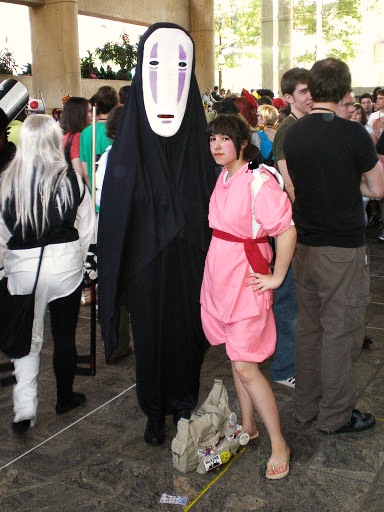 Chihiro and No Face by Michi1223 on DeviantArt