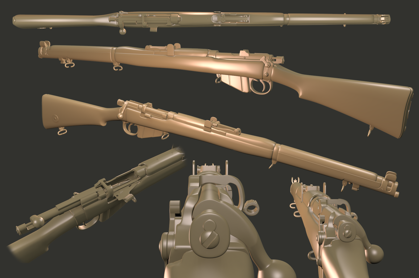 SMLE High poly