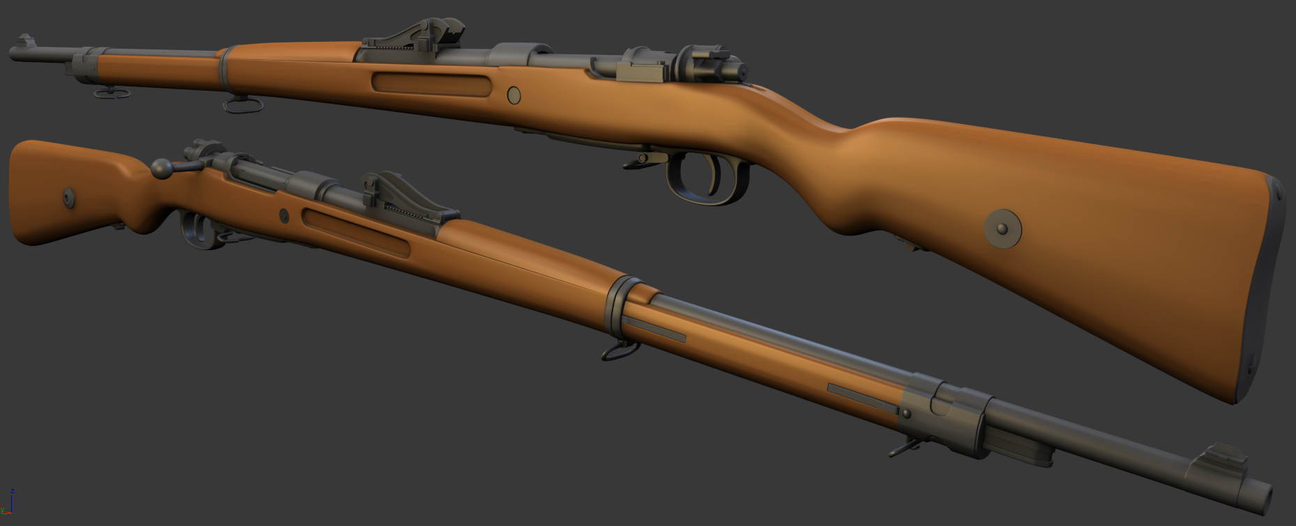 Gewehr 98 high poly