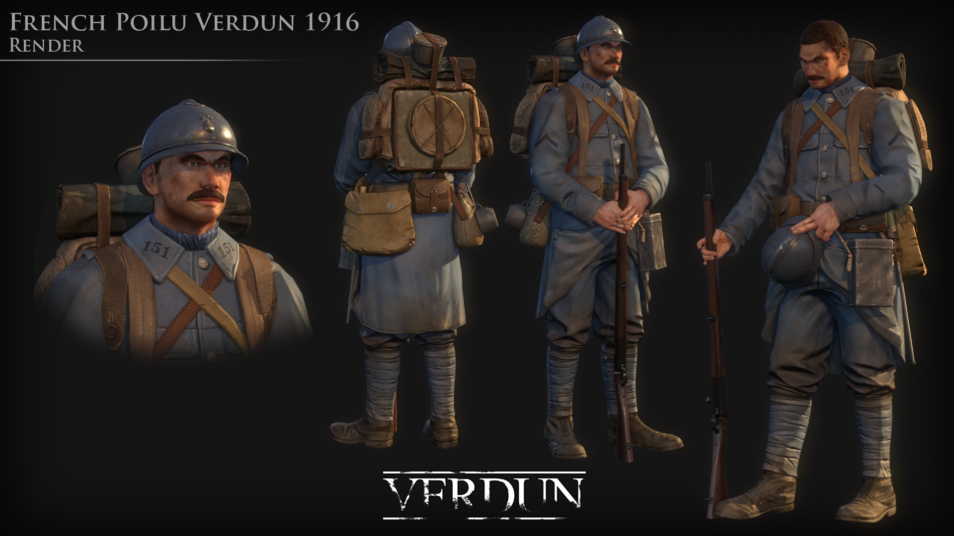 French Poilu Verdun