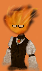 Undertale Grillby GIF