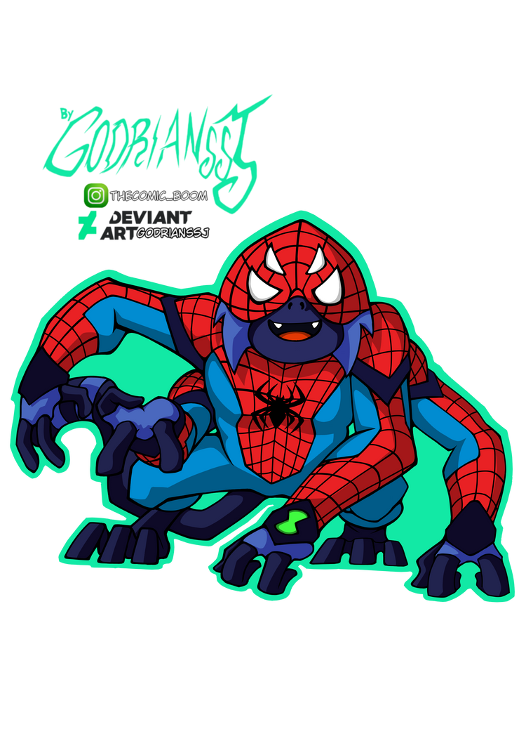 Spider Monkey Deviantart SpiderMonkey Fanart by Godrianssj on DeviantArt