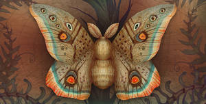 Saturnia Moth